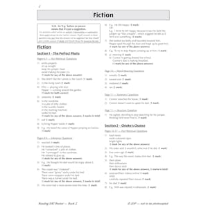 KS2 English Reading SAT Buster: Answer Book 2 (for the 2024 tests) Look Inside Image 1