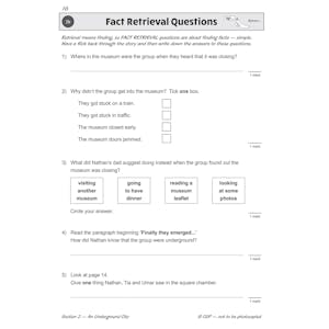 KS2 English Reading SAT Buster: Fiction - Book 1 (for the 2024 tests) Look Inside Image 5