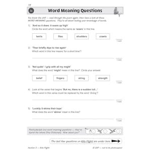 KS2 English Reading SAT Buster: Poetry - Book 1 (for the 2024 tests) Look Inside Image 5