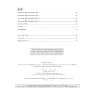 KS2 English SAT Buster 10-Minute Tests: Grammar, Punctuation & Spelling - Book 1 (for 2024) Look Inside Image 2