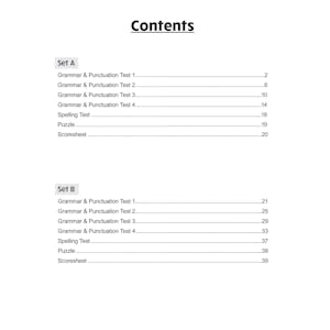 KS2 English SAT Buster 10-Minute Tests: Grammar, Punctuation & Spelling - Book 1 (for 2024) Look Inside Image 1