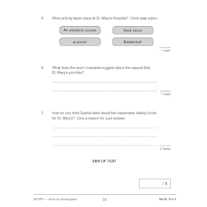 KS2 English SAT Buster 10-Minute Tests: Reading - Book 1 (for the 2024 tests) Look Inside Image 5
