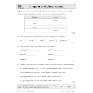 KS2 English SAT Buster: Grammar - Book 1 (for the 2024 tests) Look Inside Image 3