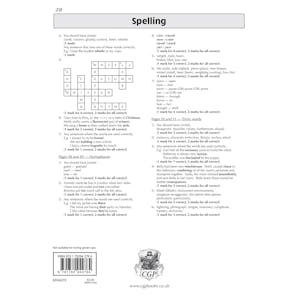 KS2 English SAT Buster: Grammar, Punctuation & Spelling - Answer Book 2 (for the 2024 tests) Look Inside Image 2