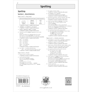 KS2 English SAT Buster: Grammar, Punctuation & Spelling - Answer Book 2 (for the 2024 tests) Look Inside Image 3