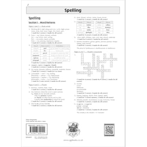 KS2 English SAT Buster: Grammar, Punctuation & Spelling - Answer Book 1 (for the 2024 tests) Look Inside Image 2