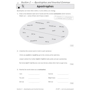 KS2 English SAT Buster: Punctuation - Book 1 (for the 2024 tests) Look Inside Image 2