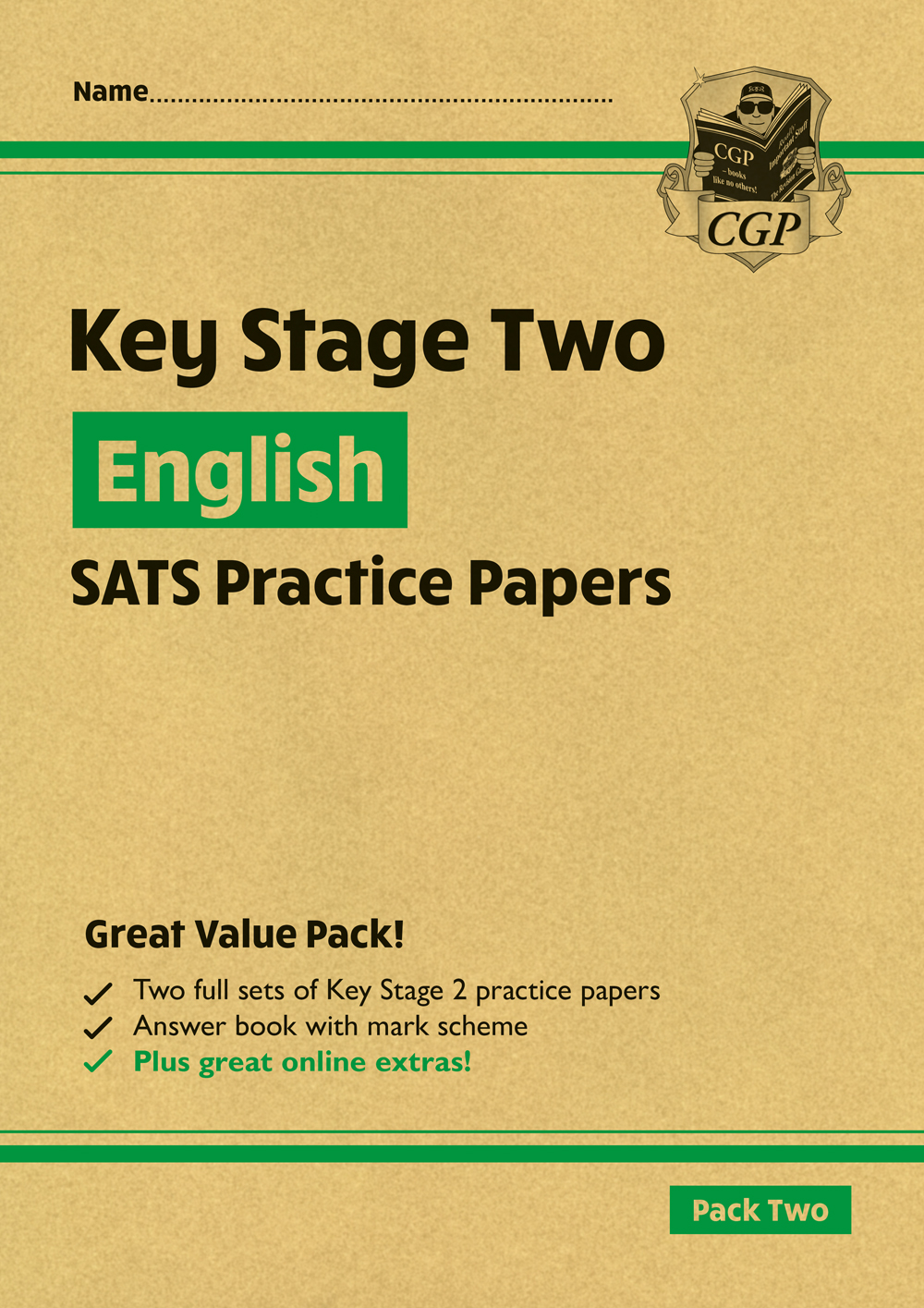 KS2 English SATS Practice Papers: Pack 2 - for the 2024 tests (with free Online Extras)