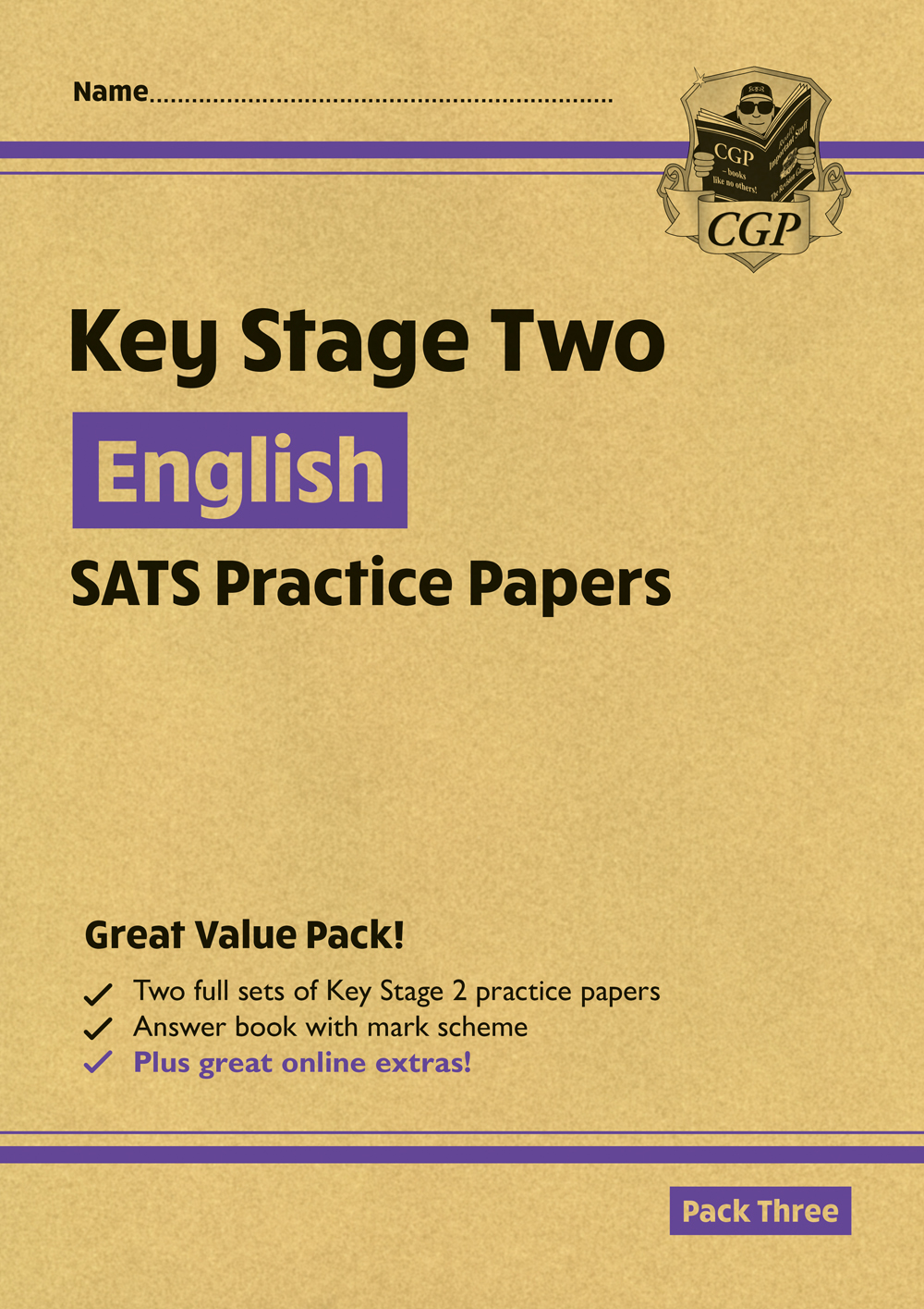 KS2 English SATS Practice Papers: Pack 3 - for the 2024 tests (with free Online Extras) Main Image