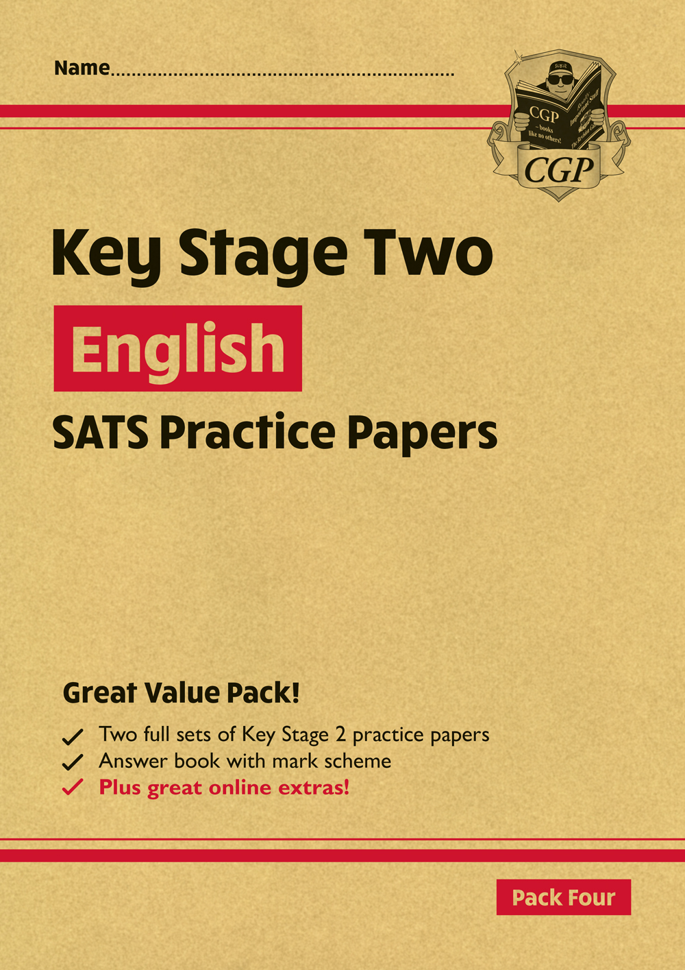 KS2 English SATS Practice Papers: Pack 4 - for the 2024 tests (with free Online Extras)