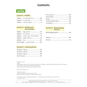 KS2 English Year 3 Grammar, Punctuation & Spelling Targeted Question Book (with Answers) Look Inside Image 2