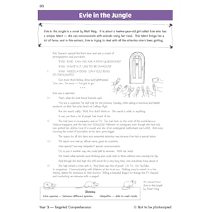KS2 English Year 3 Reading Comprehension Targeted Question Book - Book 1 (with Answers) Look Inside Image 2