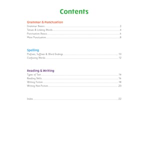 KS2 English Year 5 Knowledge Organiser Look Inside Image 1