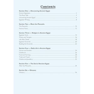 KS2 History Ancient Egyptions Study Book (Ages 7-11) Look Inside Image 1