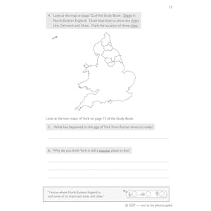KS2 Geography Discover & Learn: United Kingdom Activity Book Look Inside Image 3