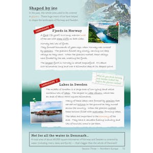 KS2 Geography Europe Study Book (Ages 7-11) Look Inside Image 3