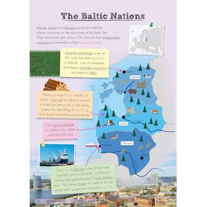 KS2 Geography Europe Study Book (Ages 7-11) Look Inside Image 6
