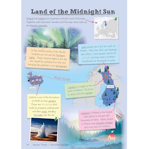 KS2 Geography Europe Study Book (Ages 7-11) Look Inside Image 4