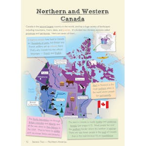 KS2 Geography North & South America Study Book (Ages 7-11) Look Inside Image 4