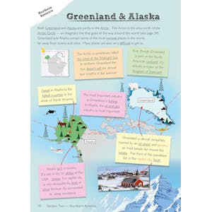 KS2 Geography North & South America Study Book (Ages 7-11) Look Inside Image 2