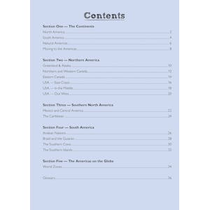 KS2 Geography North & South America Study Book (Ages 7-11) Look Inside Image 1