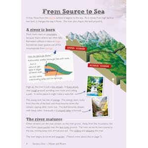 KS2 Geography Rivers Study Book (Ages 7-11) Look Inside Image 4