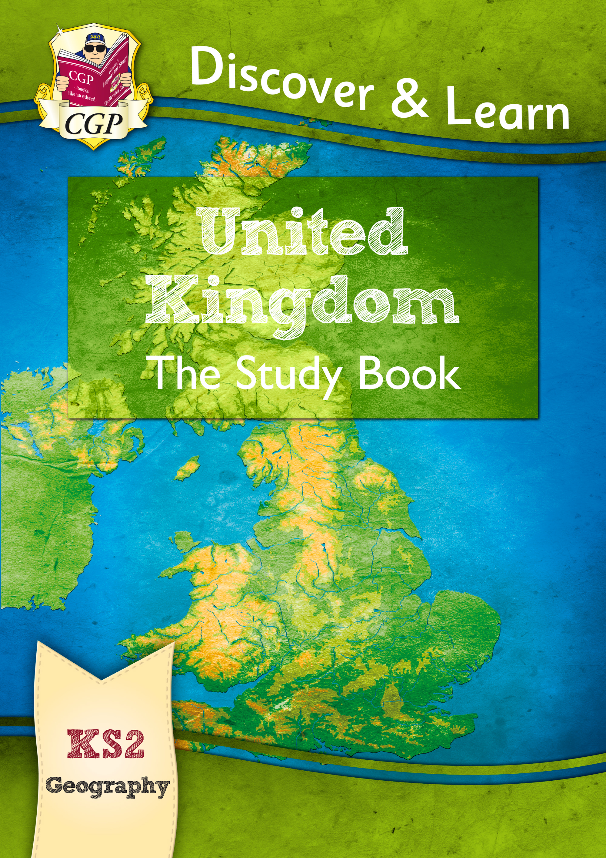 KS2 Geography United Kingdom Study Book (Ages 7-11)