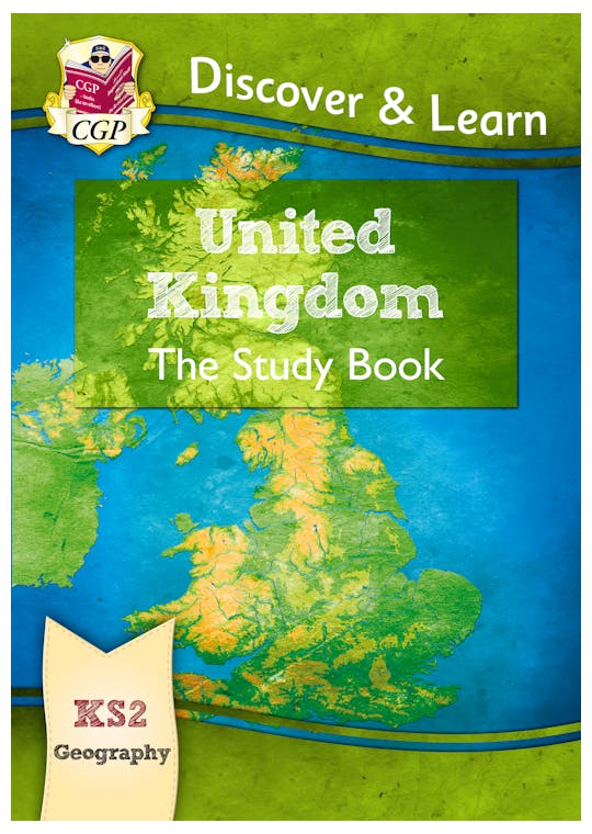 KS2 Geography United Kingdom Study Book (Ages 7-11)