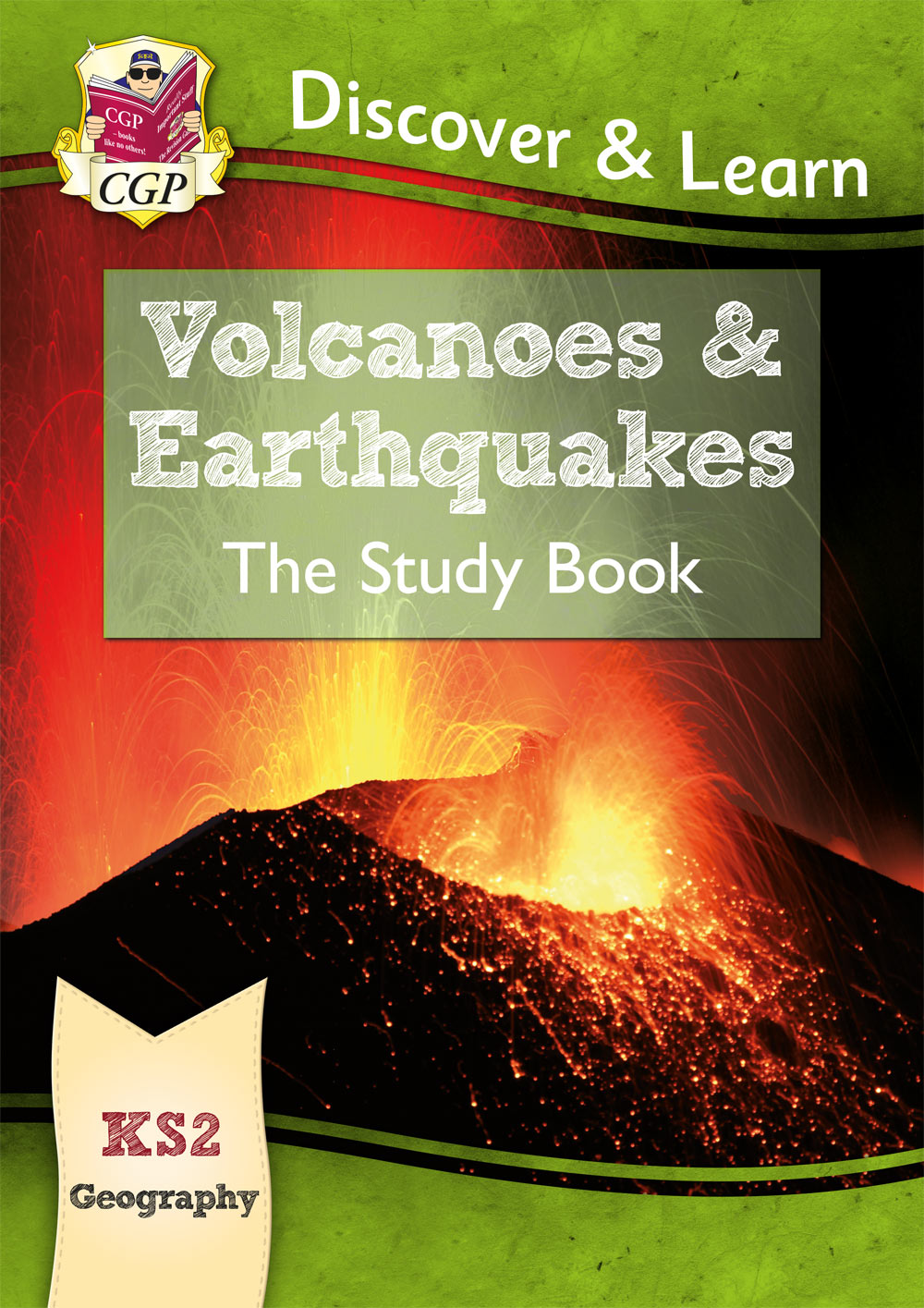 KS2 Geography Volcanoes & Earthquakes Study Book (Ages 7-11)