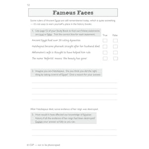 KS2 History Discover & Learn: Ancient Egyptians Activity Book Look Inside Image 6