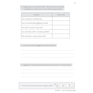 KS2 History Discover & Learn: Ancient Greeks Activity Book Look Inside Image 3