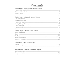 KS2 History Discover & Learn: Ancient Greeks Activity Book Look Inside Image 1