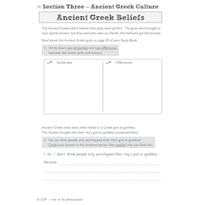 KS2 History Discover & Learn: Ancient Greeks Activity Book Look Inside Image 2
