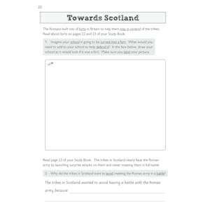 KS2 History Discover & Learn: Romans in Britain Activity book (Years 3 & 4) Look Inside Image 3