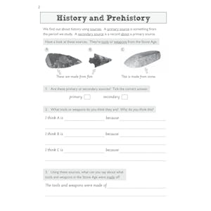KS2 History Discover & Learn: Stone Age to Celts Activity Book (Years 3 & 4) Look Inside Image 2
