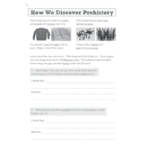 KS2 History Discover & Learn: Stone Age to Celts Activity Book (Years 3 & 4) Look Inside Image 4