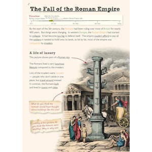 KS2 History Study Book - Anglo-Saxons (Ages 9-11) Look Inside Image 2