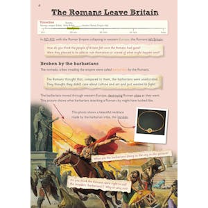 KS2 History Study Book - Anglo-Saxons (Ages 9-11) Look Inside Image 4