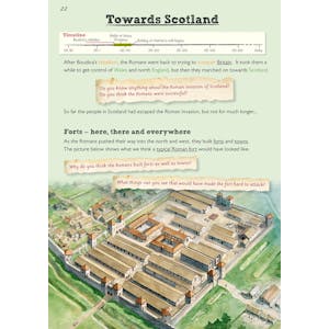 KS2 History Study Book - Romans in Britain (Ages 7-9) Look Inside Image 4