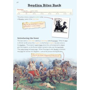 KS2 History Study Book - Romans in Britain (Ages 7-9) Look Inside Image 2
