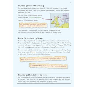 KS2 History Study Book - Vikings (Ages 9-11) Look Inside Image 3