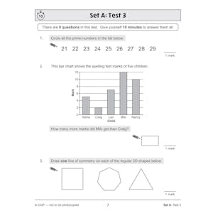 KS2 Maths SAT Buster 10-Minute Tests - Book 2 (for the 2024 tests) Look Inside Image 5