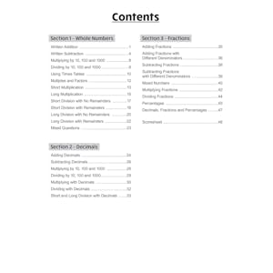 KS2 Maths SAT Buster: Arithmetic - Book 1 (for the 2024 tests) Look Inside Image 1