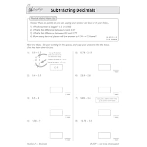 KS2 Maths SAT Buster: Arithmetic - Book 1 (for the 2024 tests) Look Inside Image 4