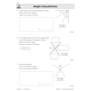 KS2 Maths SAT Buster: Geometry, Measures & Statistics - Book 2 (for the 2024 tests) Look Inside Image 6