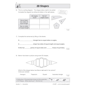 KS2 Maths SAT Buster: Geometry, Measures & Statistics - Book 2 (for the 2024 tests) Look Inside Image 3
