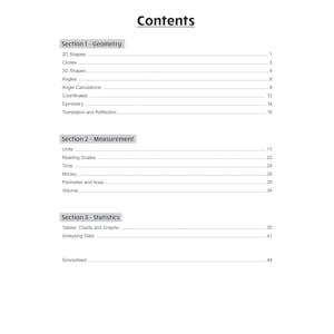 KS2 Maths SAT Buster: Geometry, Measures & Statistics - Book 2 (for the 2024 tests) Look Inside Image 1