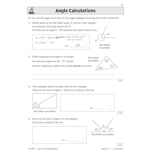 KS2 Maths SAT Buster: Geometry, Measures & Statistics - Book 2 (for the 2024 tests) Look Inside Image 5