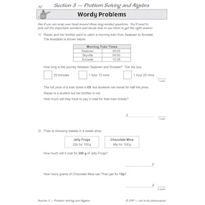 KS2 Maths SAT Buster: Number, Ratio & Algebra - Book 1 (for the 2024 tests) Look Inside Image 2