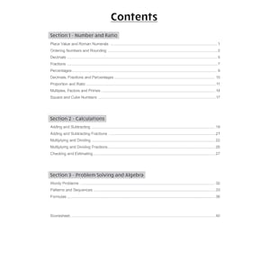 KS2 Maths SAT Buster: Number, Ratio & Algebra - Book 2 (for the 2024 tests) Look Inside Image 1